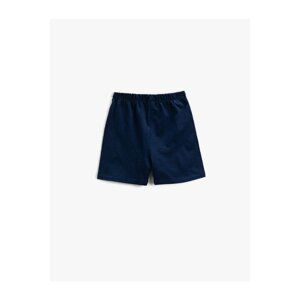 Koton Shorts with Printed Elastic Waist