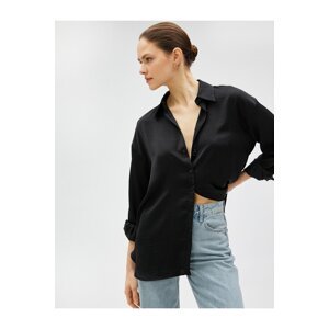Koton Long-Sleeved Shirt with a Comfortable Fit