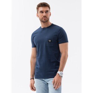 Ombre Men's cotton t-shirt with pocket