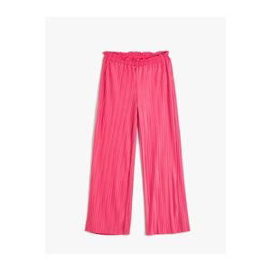 Koton The Trousers Have Wide Leg, Comfortable Cut. The waist is elasticated.