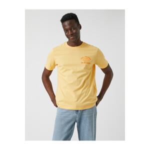 Koton Embroidered Chest T-Shirt