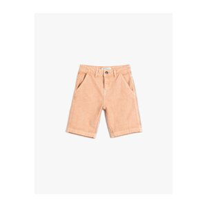 Koton Denim Shorts With Pocket Cotton