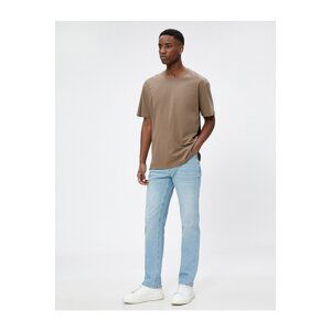 Koton Straight Fit Pique Jeans - Mark Jeans