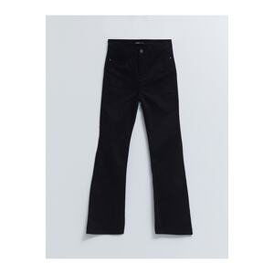 LC Waikiki Normal Waist Slim Fit Women's Trousers with Pocket Detail