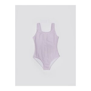 LC Waikiki Girls' Striped Swimwear