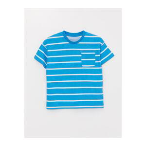 LC Waikiki Crew Neck Short Sleeve Striped Baby Boy T-Shirt