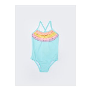 LC Waikiki Baby Girl Swimwear Made of Flexible Fabric