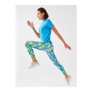 LC Waikiki Lcw Active Women's Elastic Waist Patterned Sports Leggings.