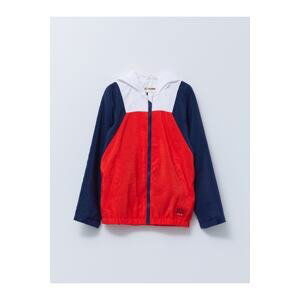 LC Waikiki Girls Color Block Hooded Coats