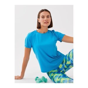 LC Waikiki Women's Reflector-Print Short Sleeve Sports T-Shirt.