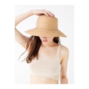 LC Waikiki Women's Straw Fedora Hat