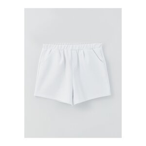 LC Waikiki Basic Girls' Elastic Waist Shorts