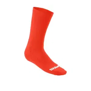 Pánské ponožky Wilson  Rush Pro Crew Sock Fiesta M/L