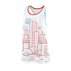 Dámské tílko Wilson  Chi Cotton Tank White M