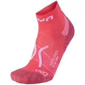 Dámské ponožky UYN  RUN SUPER FAST SOCKS Coral/White