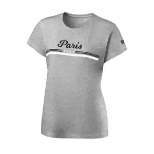 Dámské tričko Wilson  Paris Tech Tee 2021 Grey L