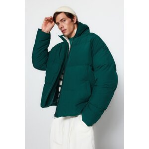 Trendyol Green Unisex Oversize Fit High Neck Down Down Jacket