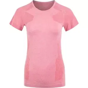 Dámské tričko Endurance  Vanilla Melange Seamless Tee SS Dusty Rose