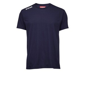 Pánské tričko CCM  SS Essential Tee Navy