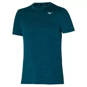 Pánské tričko Mizuno  Impulse Core Tee Harbor Blue