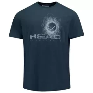 Pánské tričko Head  Vision T-Shirt Men Navy XXL