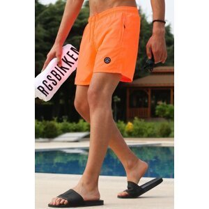 Madmext Neon Orange Basic Marine Shorts 4262