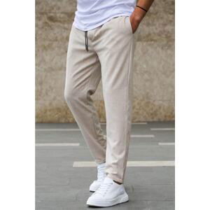 Madmext Cream Jogger Pants 4242