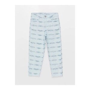 LC Waikiki Lcw Kids Batik Patterned Girls' Mon Jeans.