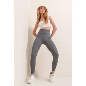 HAKKE Ribbed High Waist Leggings