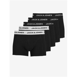 Set of five men's boxer shorts Jack & Jones Solid - Men