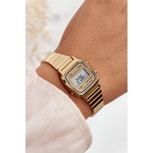 Women's Digital Retro Bracelet Watch Ernest Gold