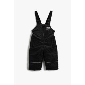 Koton Baby Girl Black Overalls