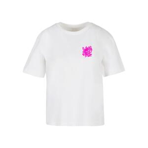 Women's T-shirt with inscription - white