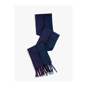 Koton Striped Scarf Tassel Detail