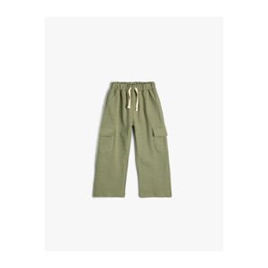 Koton Tie Waist Sweatpants Pocket Cotton Cotton