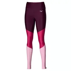 Women's Mizuno Core Long Tight / Persian Red Trousers