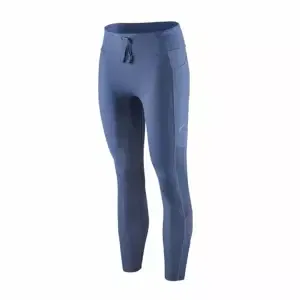 Women's Leggings Patagonia Endless Run 7/8 Tights Current Blue