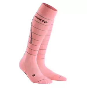 Women's compression knee-high socks CEP Reflective light pink, II