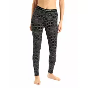 Women's Underpants Icebreaker 250 Vertex Alpine Geo Black/Snow