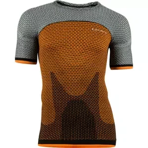 Men's T-shirt UYN Running Alpha OW - orange-grey, S