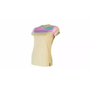 Women's T-shirt Sensor Coolmax Impress Sand/Stripes