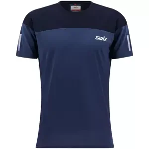 Men's T-shirt Swix Motion Adventure Lake blue
