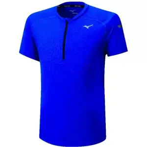 Men's T-shirt Mizuno Solarcut ER Trail HZ Tee blue, M