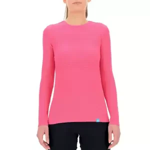 UYN Natural Training OW Shirt LS Pink Yarrow Women's T-Shirt