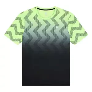 Men's T-Shirt K-Swiss Hypercourt Print Crew Green/Blue L