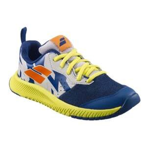 Babolat Pulsion All Court JR Dark Blue/Yellow Junior Tennis Shoes EUR 36.5