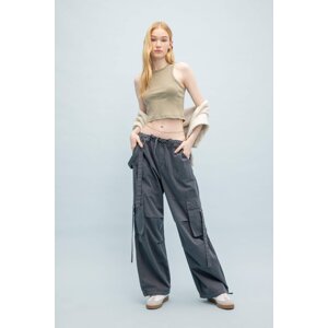 DEFACTO Wide Leg Gabardine Cargo Pants