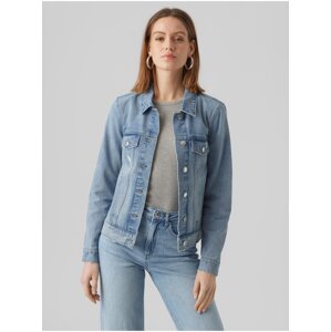 Light blue women's denim jacket VERO MODA Zorica - Women