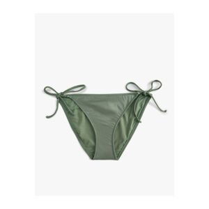 Koton Shiny Brazilian Bikini Bottom Tie Side Detail