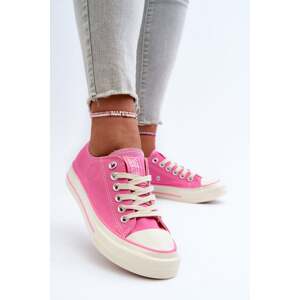 Women's Low-Top Sneakers Big Star Pink